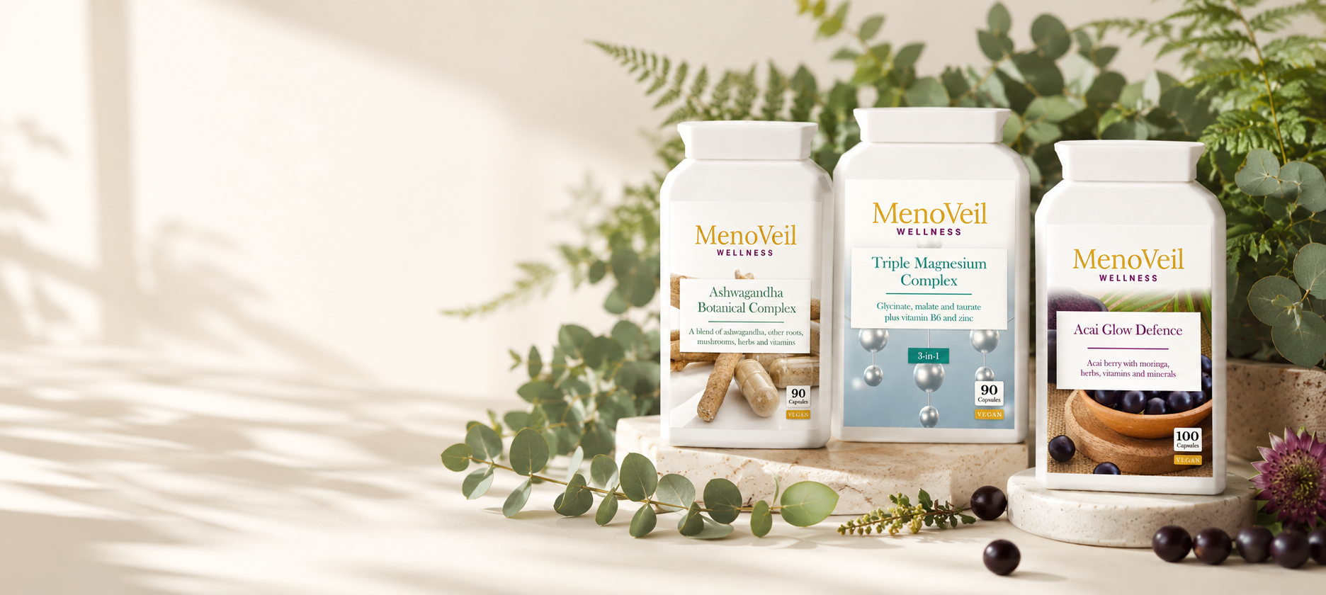 Vegan supplements for midlife women — MenoVeil