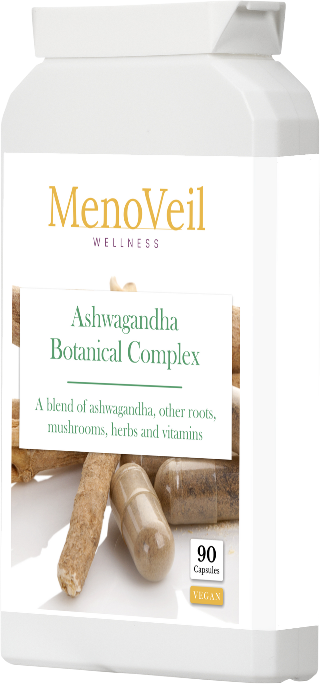 Ashwagandha Botanical Complex — KSM-66 Blend | MenoVeil
