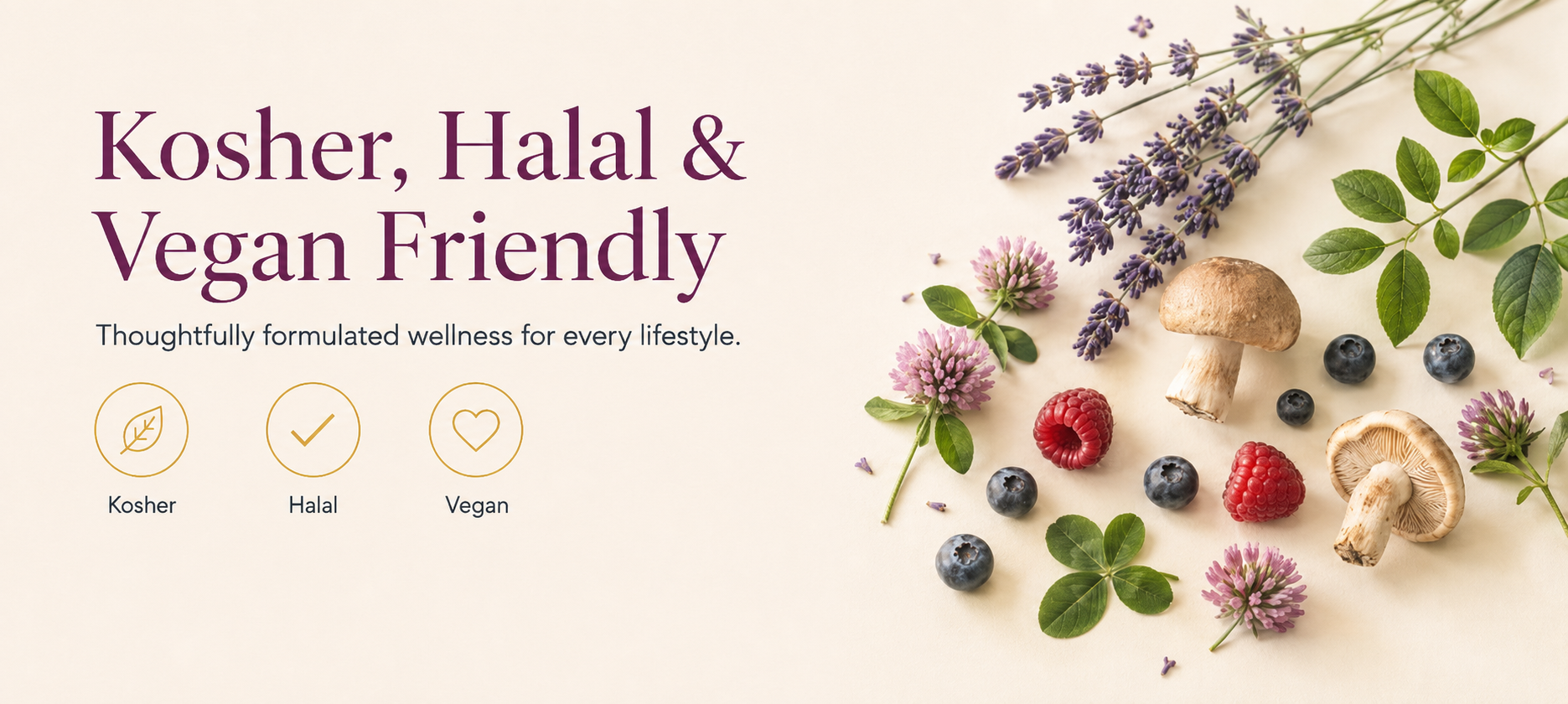 Kosher, halal and vegan friendly supplements for midlife women — MenoVeil