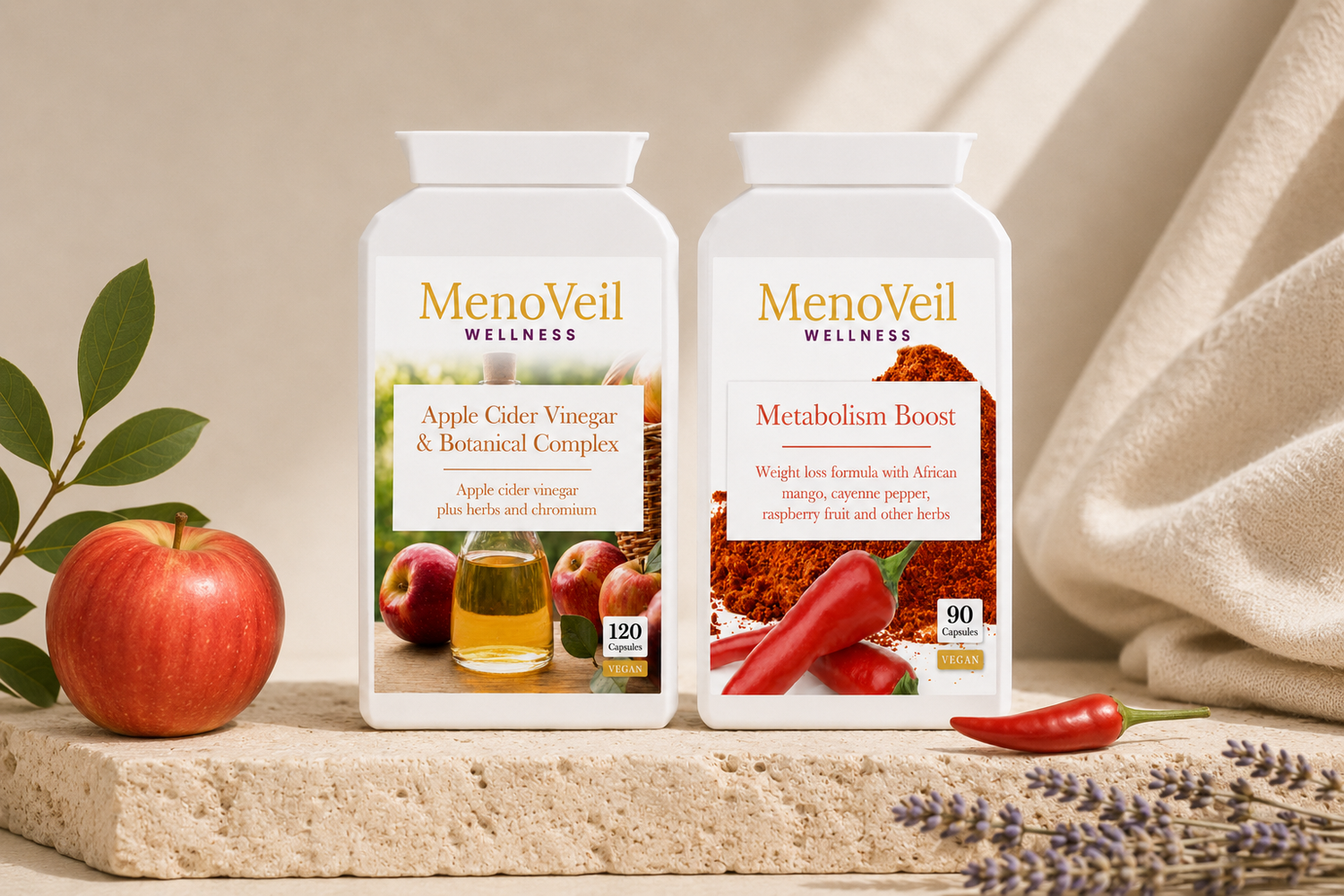 Weight & Metabolism Bundle - Metabolism Boost and ACV product shot